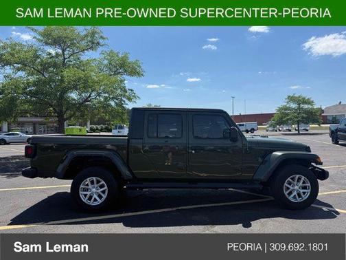 Sarge Green Clearcoat 2023 Jeep Gladiator Sport S