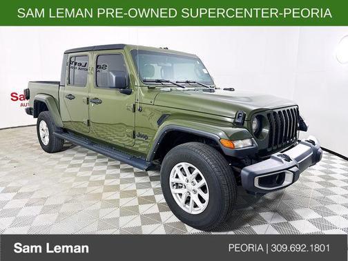 Sarge Green Clearcoat 2023 Jeep Gladiator Sport S
