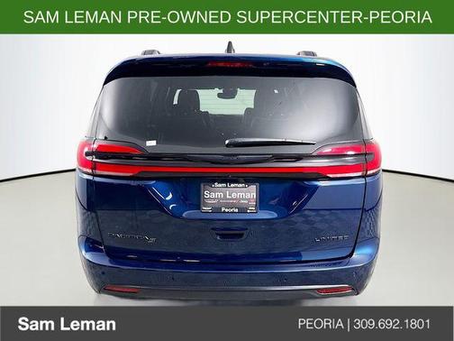 Fathom Blue Pearlcoat 2025 Chrysler Pacifica Limited