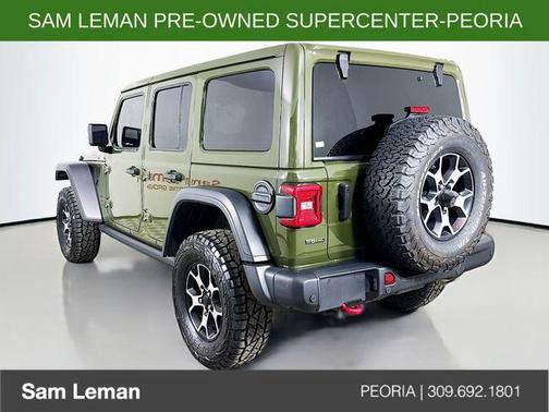 Sarge Green Clearcoat 2021 Jeep Wrangler Unlimited Rubicon