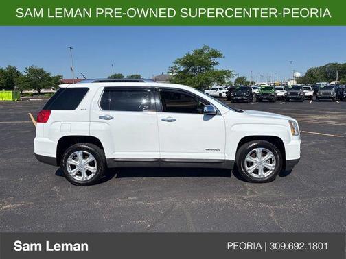 Summit White 2017 GMC Terrain SLT