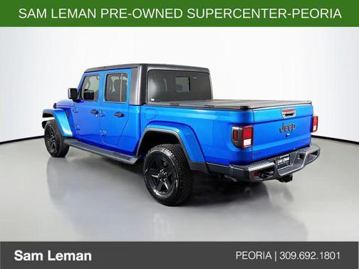 Hydro Blue Pearlcoat 2021 Jeep Gladiator Sport