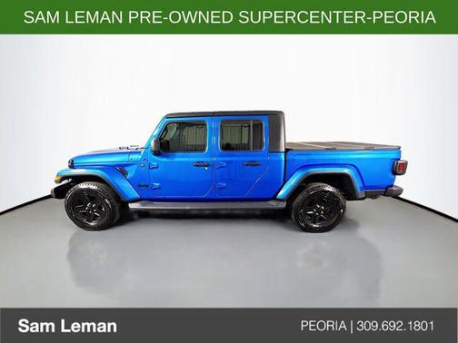 Hydro Blue Pearlcoat 2021 Jeep Gladiator Sport
