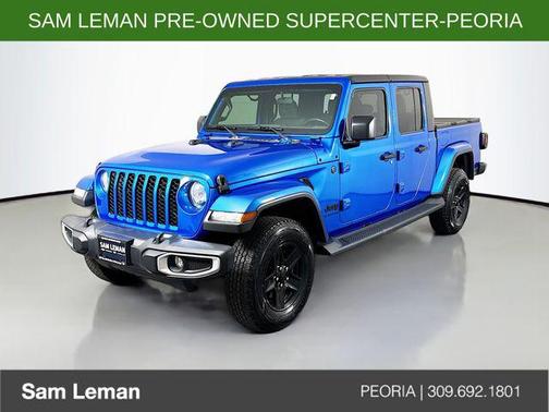 Hydro Blue Pearlcoat 2021 Jeep Gladiator Sport