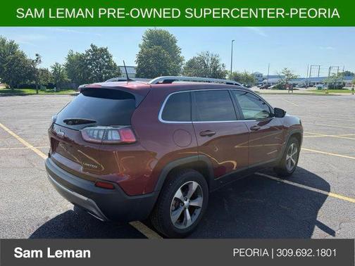 Velvet Red Pearlcoat 2020 Jeep Cherokee Limited