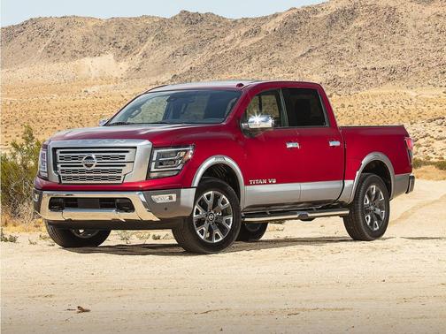 Pearl White 2021 Nissan Titan Platinum Reserve