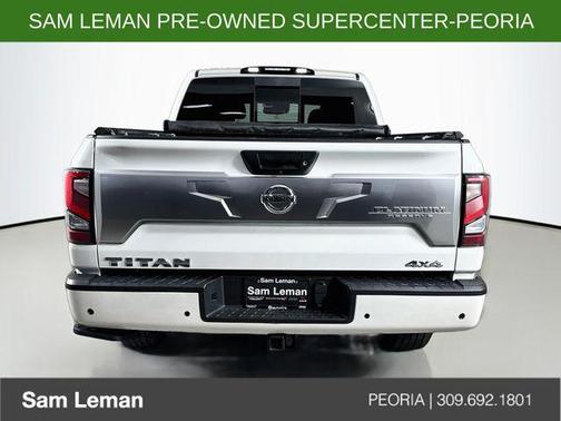 Pearl White 2021 Nissan Titan Platinum Reserve