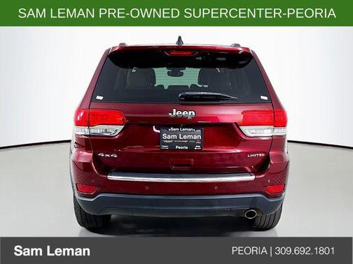 Velvet Red Pearlcoat 2017 Jeep Grand Cherokee Limited