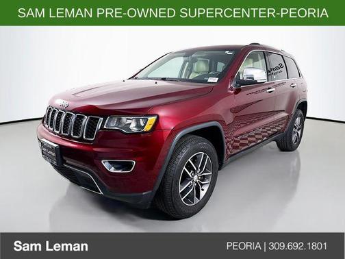 Velvet Red Pearlcoat 2017 Jeep Grand Cherokee Limited
