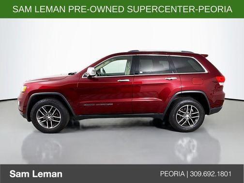Velvet Red Pearlcoat 2017 Jeep Grand Cherokee Limited