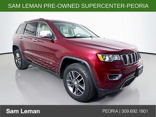 Velvet Red Pearlcoat 2017 Jeep Grand Cherokee Limited