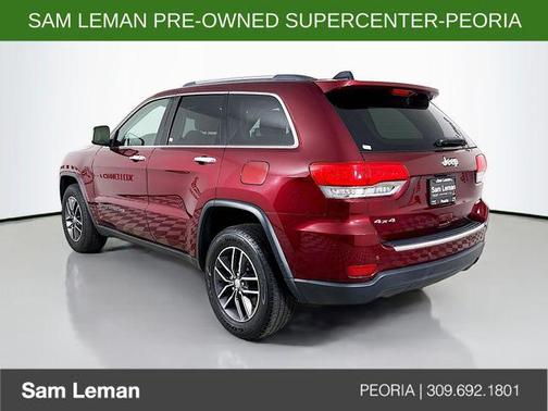 Velvet Red Pearlcoat 2017 Jeep Grand Cherokee Limited