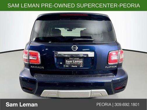 Hermosa Blue 2018 Nissan Armada Platinum