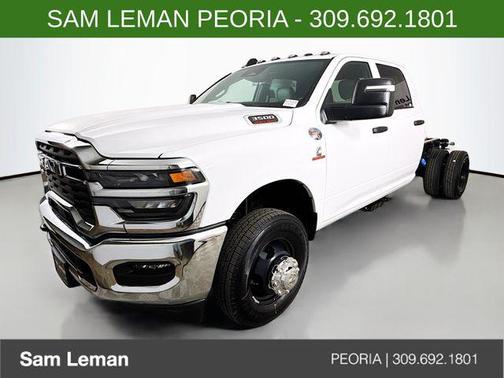 Bright White Clearcoat 2026 RAM 3500 Tradesman