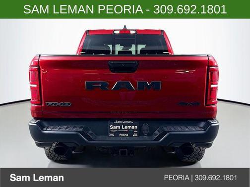 Molten Red Pearlcoat 2026 RAM 1500 RHO Crew Cab 4x4 5'7' Box