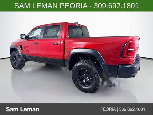 Molten Red Pearlcoat 2026 RAM 1500 RHO Crew Cab 4x4 5'7' Box