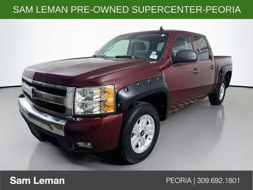 Deep Ruby Metallic 2008 Chevrolet Silverado 1500 LT1 Crew Cab