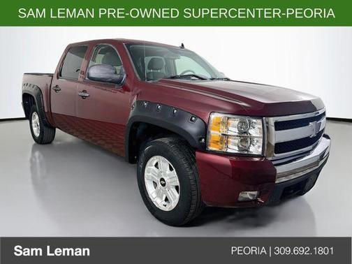 Deep Ruby Metallic 2008 Chevrolet Silverado 1500 LT1 Crew Cab