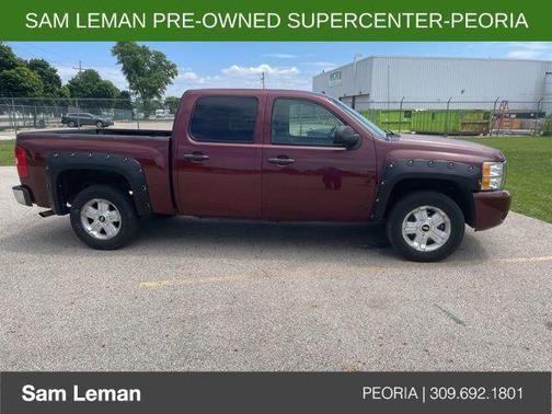 Deep Ruby Metallic 2008 Chevrolet Silverado 1500 LT1 Crew Cab