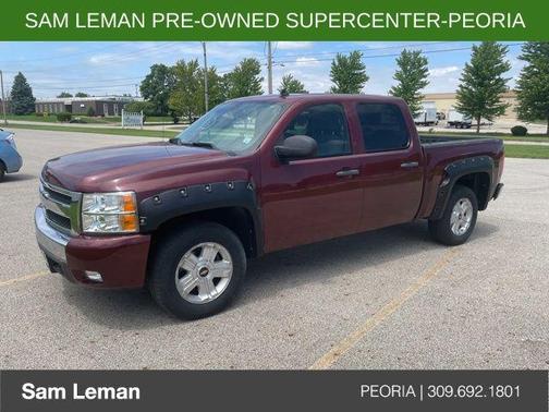 Deep Ruby Metallic 2008 Chevrolet Silverado 1500 LT1 Crew Cab