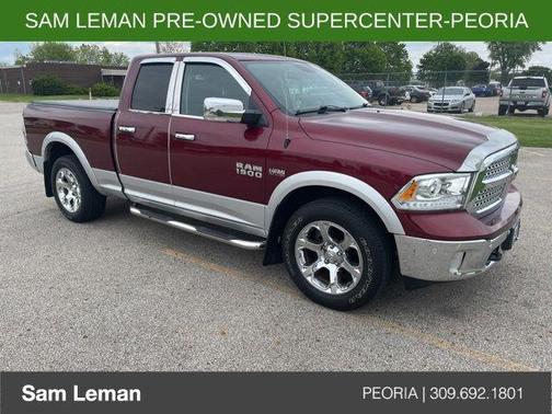 Delmonico Red Pearlcoat 2017 RAM 1500 Laramie