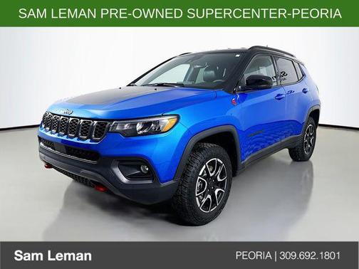 Hydro Blue Pearlcoat 2025 Jeep Compass Trailhawk