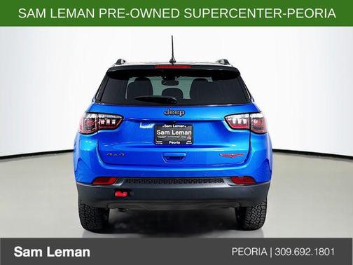 Hydro Blue Pearlcoat 2025 Jeep Compass Trailhawk