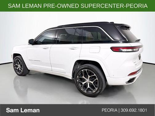 Bright White Clearcoat 2024 Jeep Grand Cherokee Summit