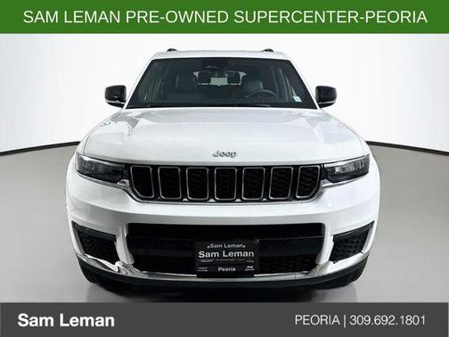 Bright White Clearcoat 2025 Jeep Grand Cherokee L Limited