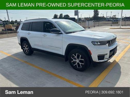 Bright White Clearcoat 2025 Jeep Grand Cherokee L Limited