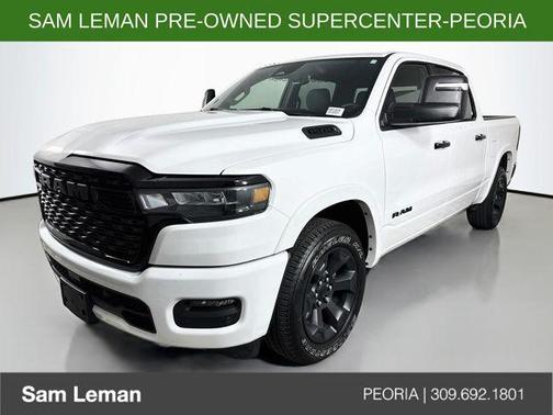 Bright White Clearcoat 2025 RAM 1500 Big Horn/Lone Star