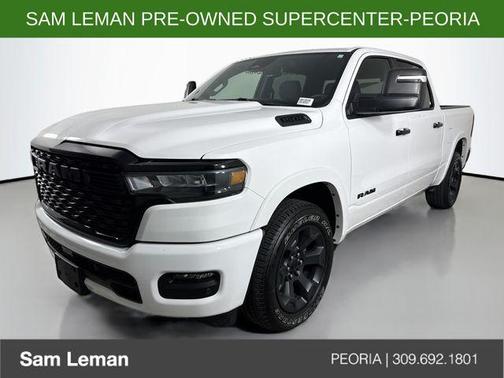 Bright White Clearcoat 2025 RAM 1500 Big Horn/Lone Star