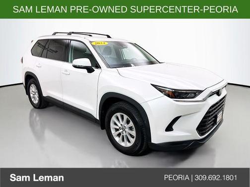 Wind Chill Pearl 2024 Toyota Grand Highlander XLE