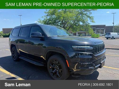Diamond Black Crystal Pearlcoat 2025 Jeep Wagoneer Series II 4x4