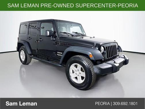 Black Clearcoat 2015 Jeep Wrangler Unlimited Sport