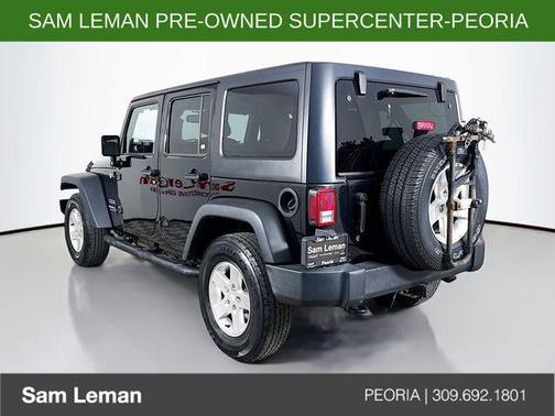 Black Clearcoat 2015 Jeep Wrangler Unlimited Sport