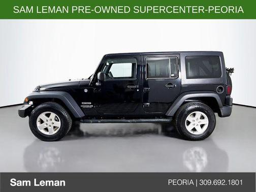 Black Clearcoat 2015 Jeep Wrangler Unlimited Sport