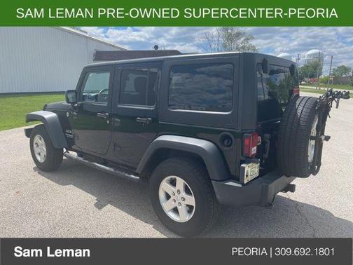 Black Clearcoat 2015 Jeep Wrangler Unlimited Sport
