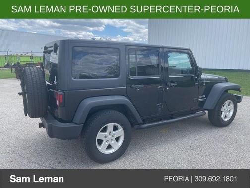 Black Clearcoat 2015 Jeep Wrangler Unlimited Sport