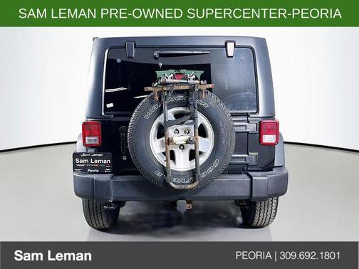 Black Clearcoat 2015 Jeep Wrangler Unlimited Sport