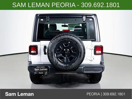 Bright White Clearcoat 2026 Jeep Wrangler Sport