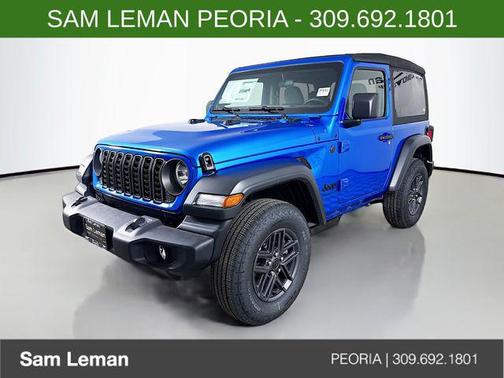 Hydro Blue Pearl Coat 2026 Jeep Wrangler Sport