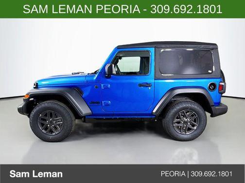 Hydro Blue Pearl Coat 2026 Jeep Wrangler Sport
