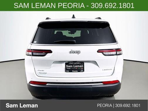 Bright White Clearcoat 2026 Jeep Grand Cherokee L Limited
