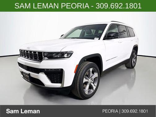 Bright White Clearcoat 2026 Jeep Grand Cherokee L Limited