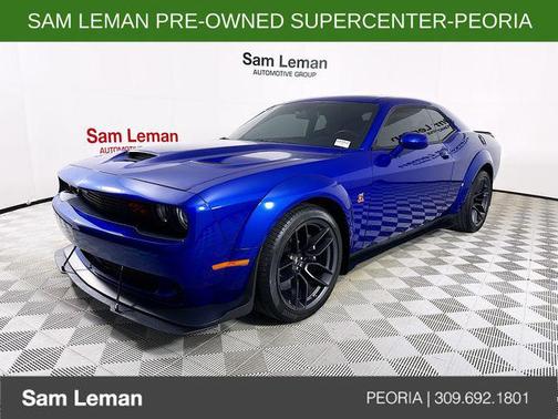 Indigo Blue 2021 Dodge Challenger R/T Scat Pack Widebody