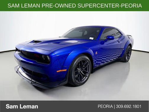 Indigo Blue 2021 Dodge Challenger R/T Scat Pack Widebody