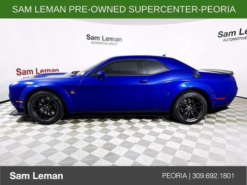 Indigo Blue 2021 Dodge Challenger R/T Scat Pack Widebody