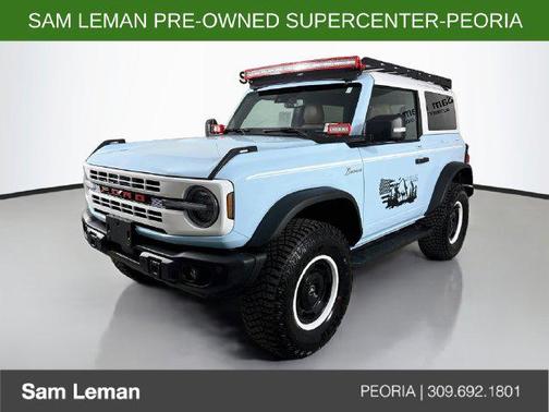 Robins Egg Blue 2023 Ford Bronco Heritage Limited Edition