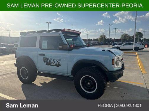 Robins Egg Blue 2023 Ford Bronco Heritage Limited Edition